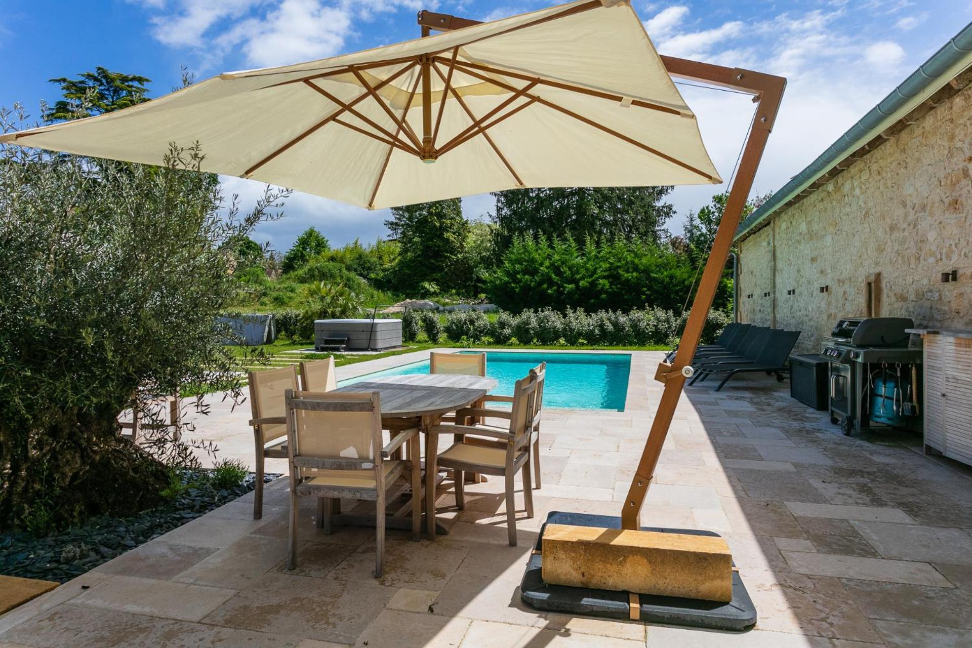 Guardian House Of Chateau Monteil With Heated Pool And Jacuzzi Villa Calviac-en-Perigord Kültér fotó