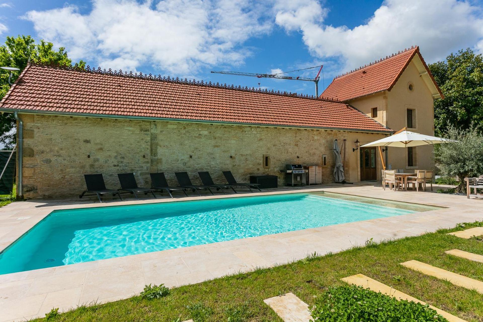 Guardian House Of Chateau Monteil With Heated Pool And Jacuzzi Villa Calviac-en-Perigord Kültér fotó